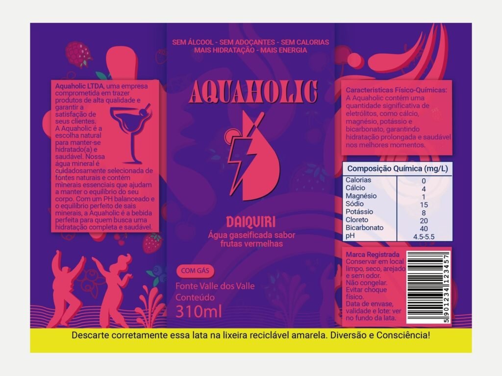 Rótulo planificado do Daiquiri