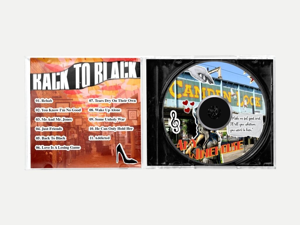 Encarte e disco do CD