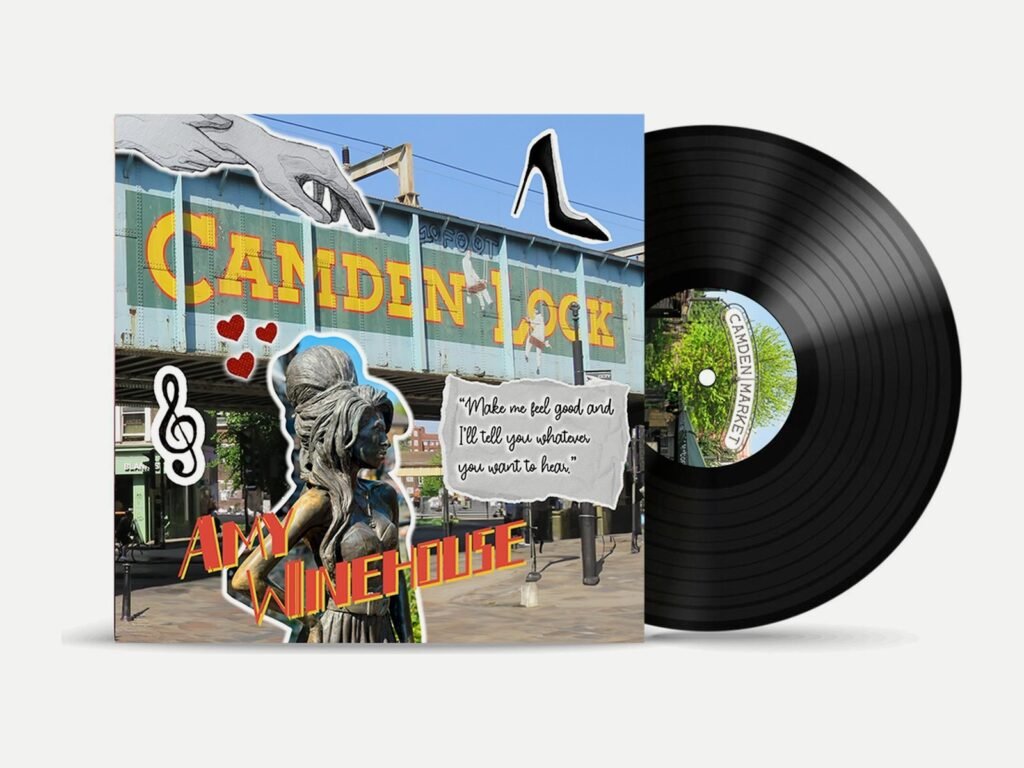 Capa do vinil com o disco