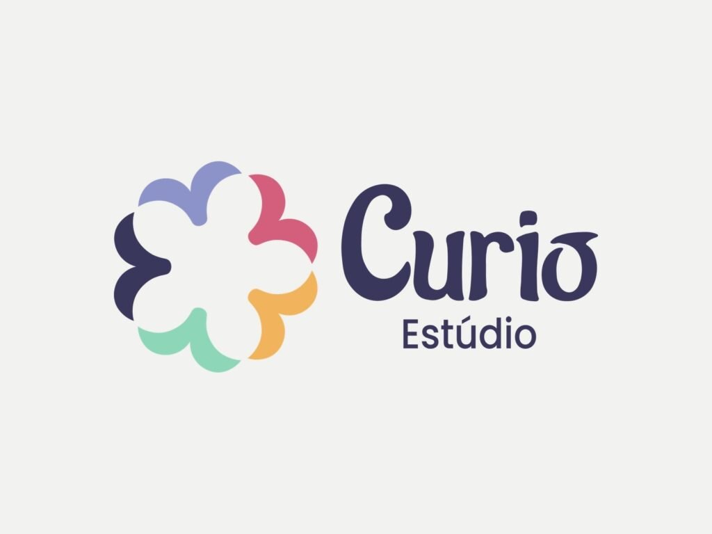Versão horizontal do logotipo do Curió