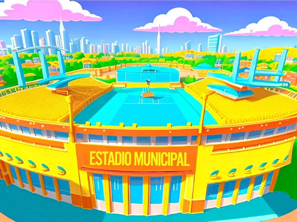 Figurinha do Estádio Municipal