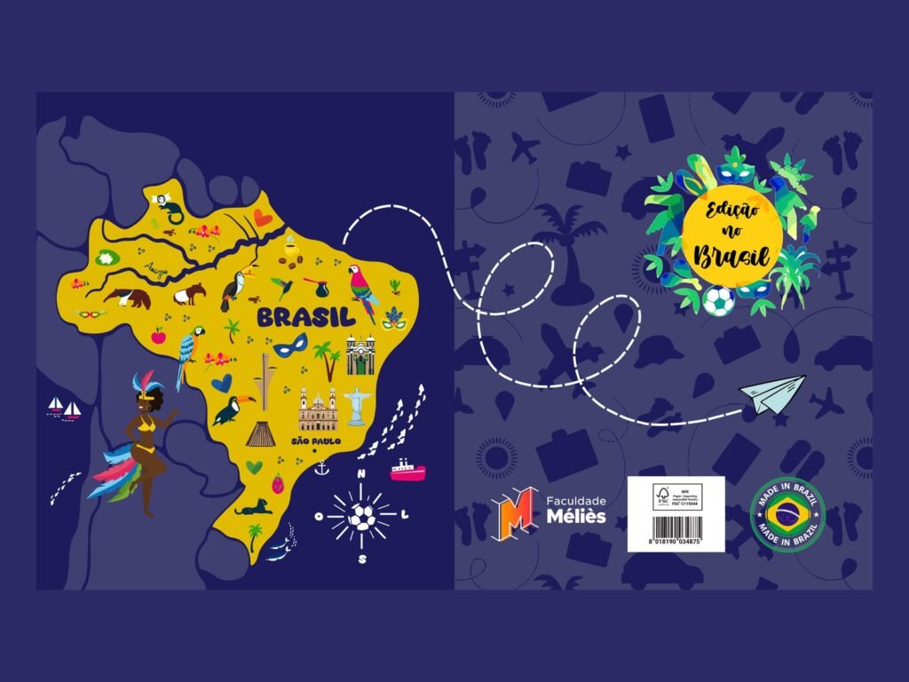 Capa e contracapa do álbum Mundo em Figurinhas