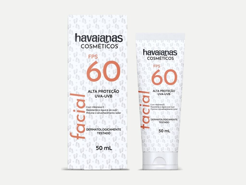 Protetor solar Facial FPS 60